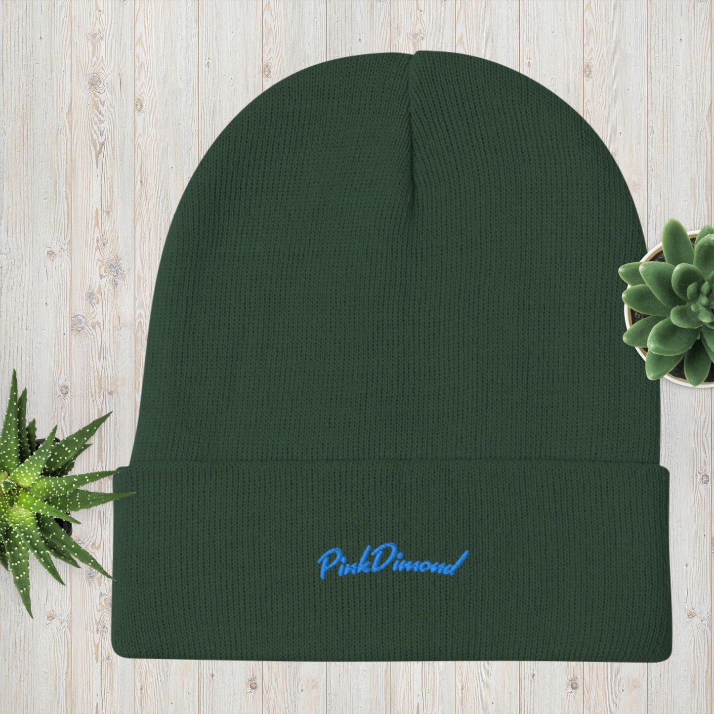 Embroidered Beanie