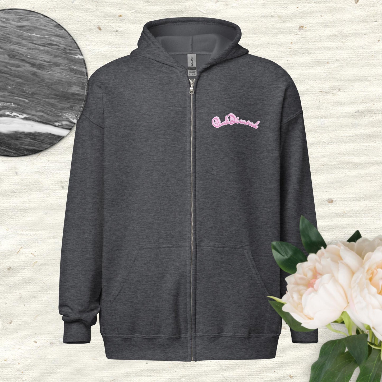 Unisex heavy blend zip hoodie