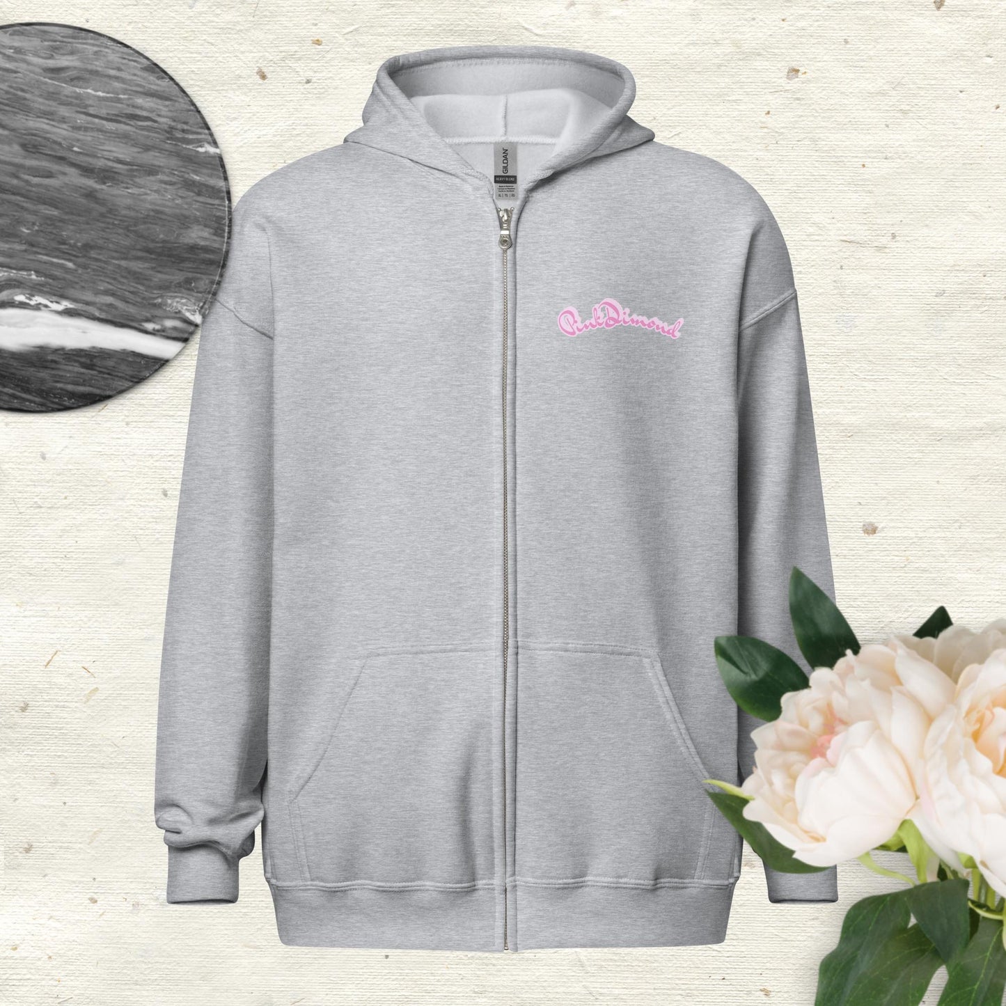 Unisex heavy blend zip hoodie